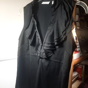 ladies xs NY and company stretch dress shirt top